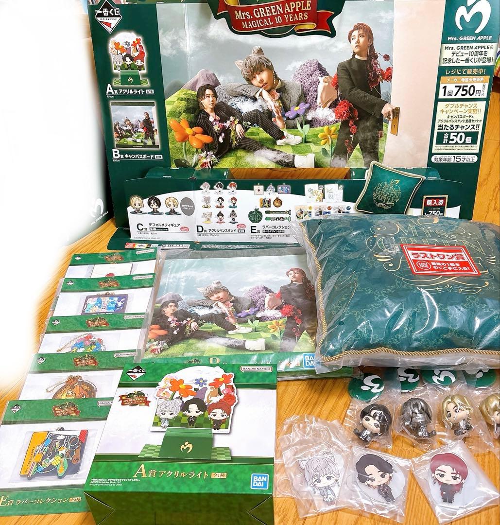 ミセス 一番くじ ラストA賞 B賞C賞 D賞E賞 セミコンプ　販促物