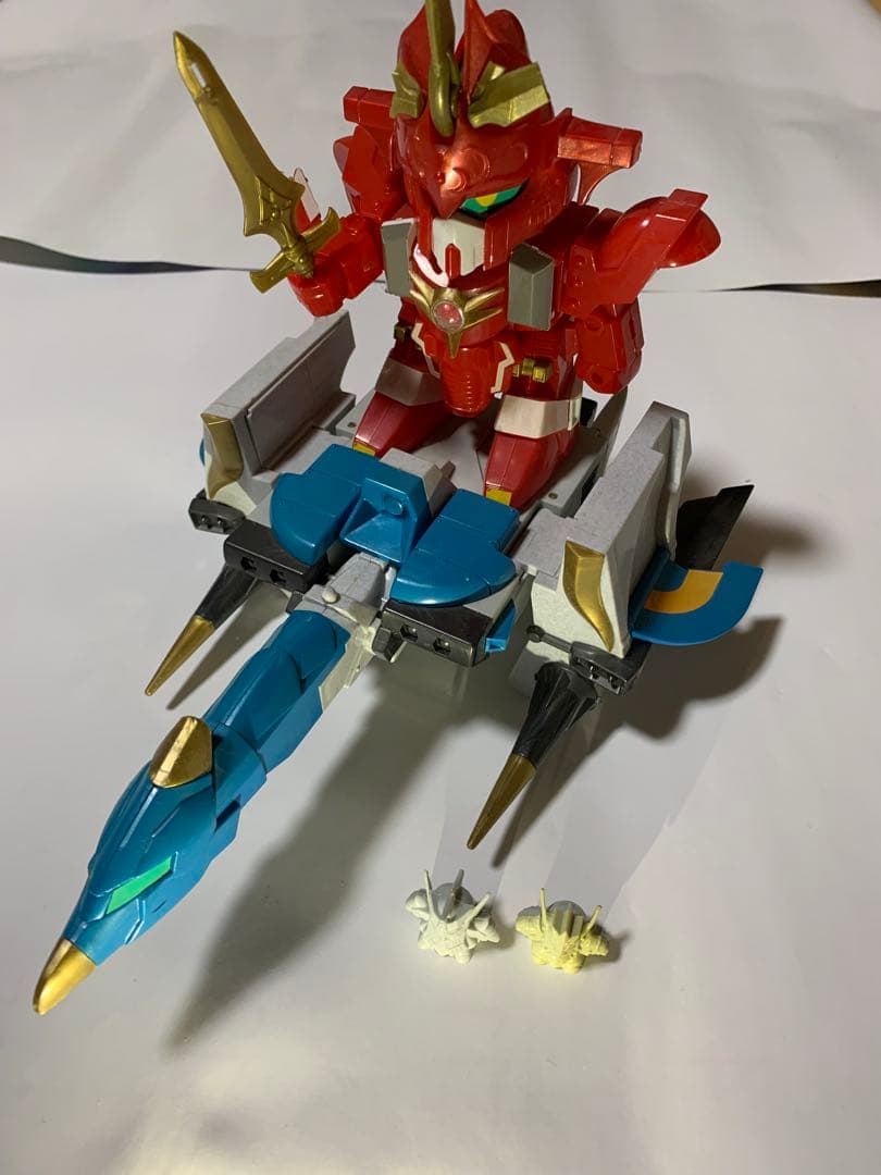 【懐古品】機甲神伝説 機甲戦車スーパーオーキス&機甲神エルガイヤー 2体セット