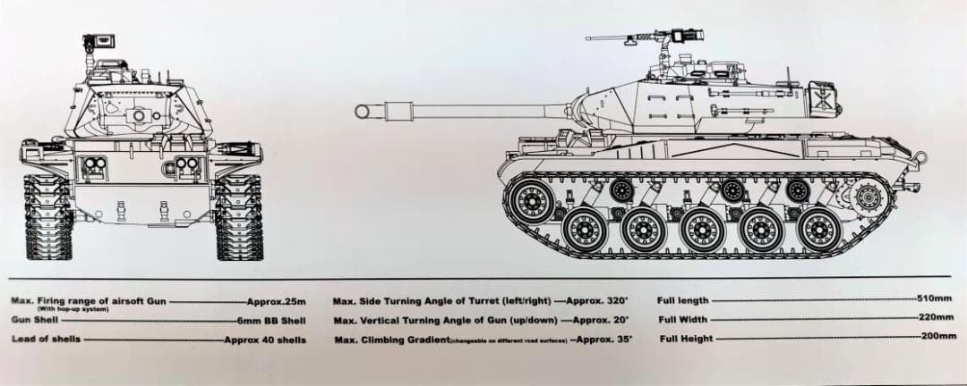 若干訳あり1/16戦車ラジコン　ウォーカーブルドッグ　ヘンロンV7.0