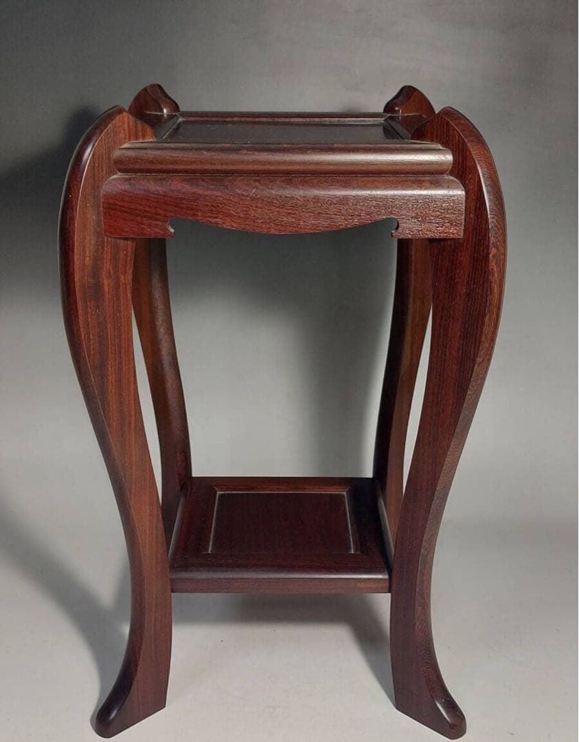 花台　立花台　唐木　高足　花台　小物上げ　飾り台