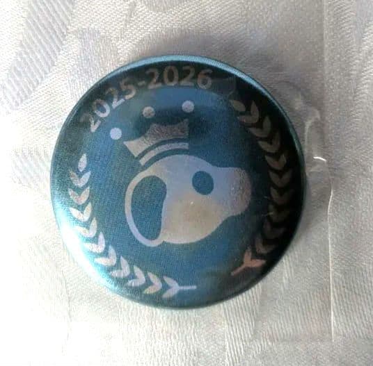 【新品】aibo メタリックターコイズブルー首輪・缶バッチ・2026カレンダー