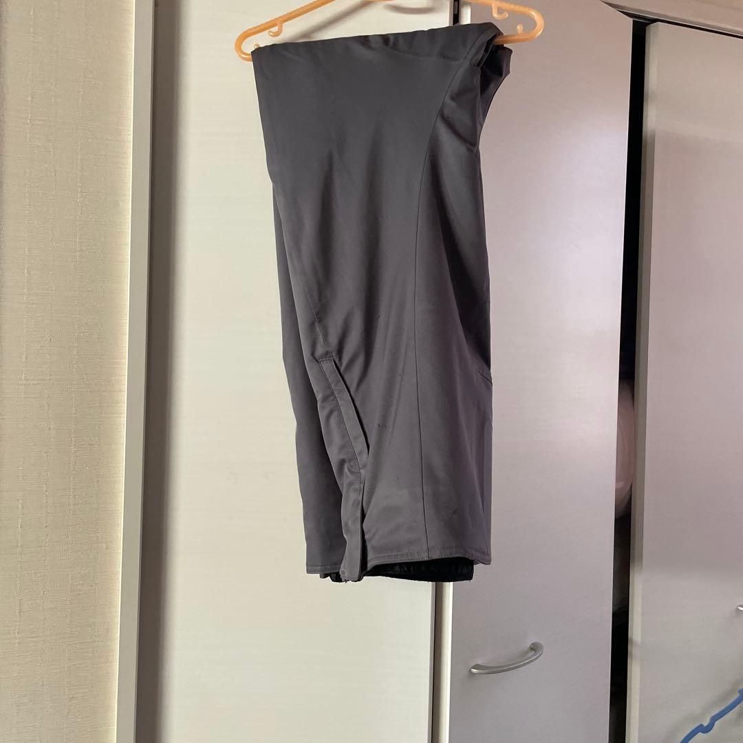 Mizuno スキーウェア グレー ブラック SAJロゴ