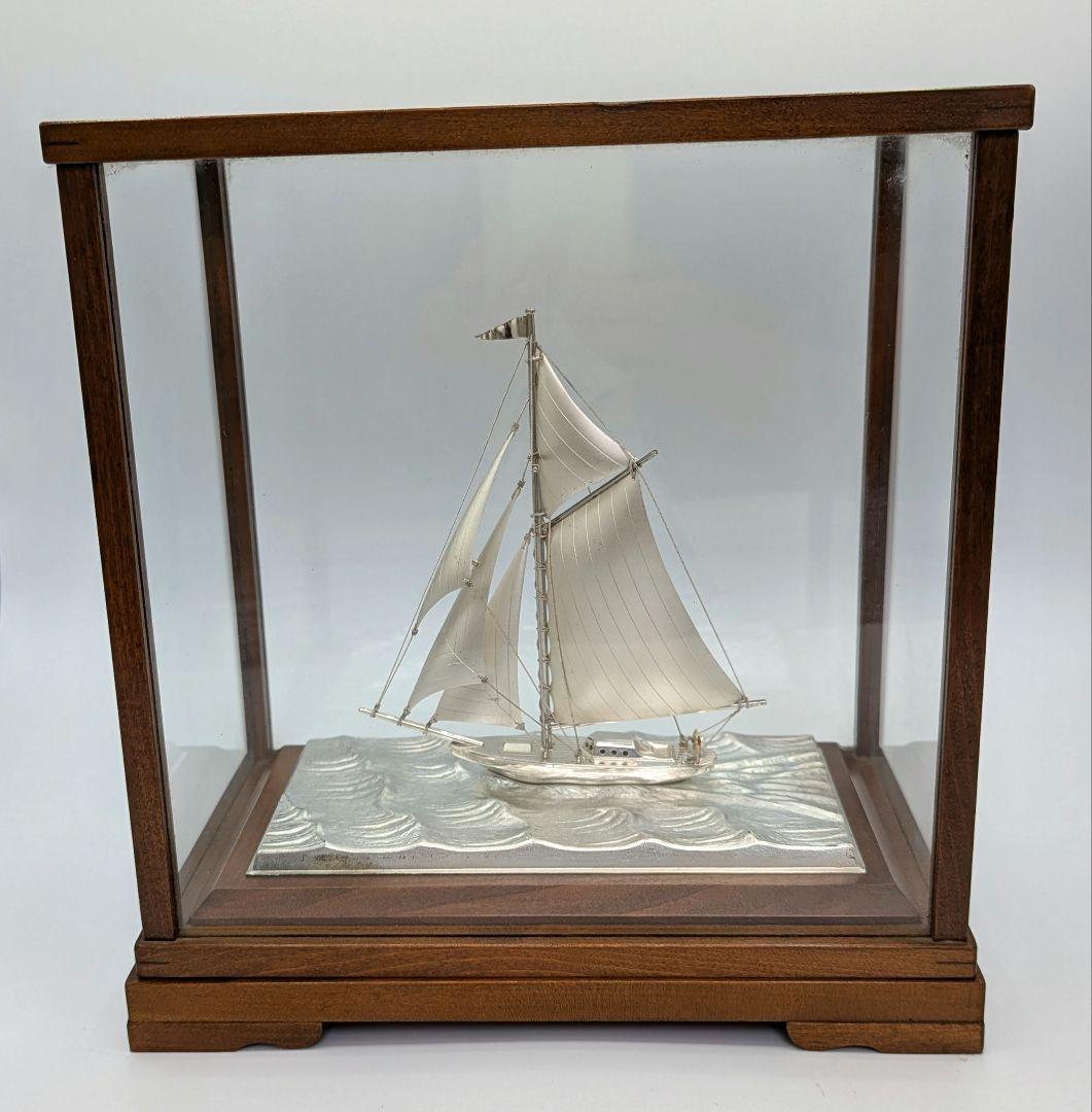 関工芸　ヨット　銀製品　960 Sterling