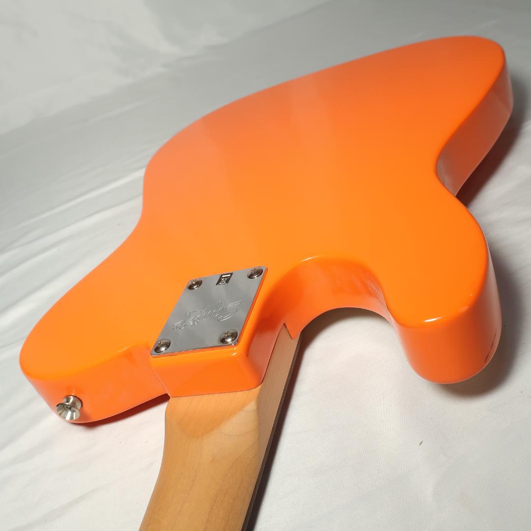 美品 Squier テレキャスター オレンジ Fenderケース付