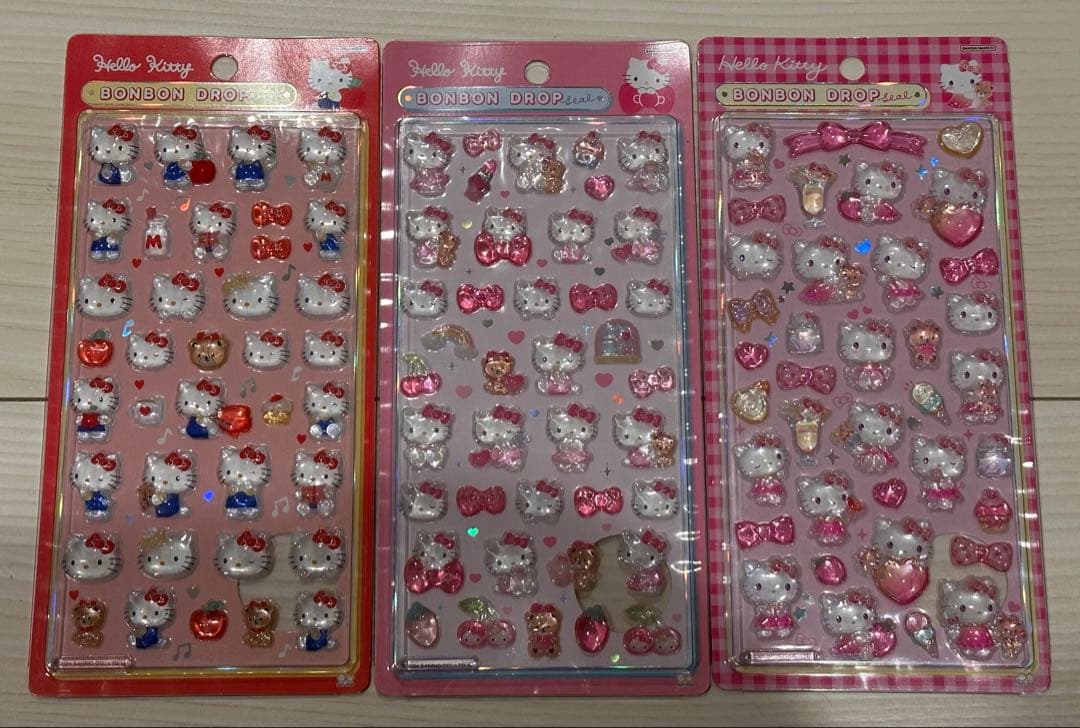 ボンボンドロップシール　ハローキティ