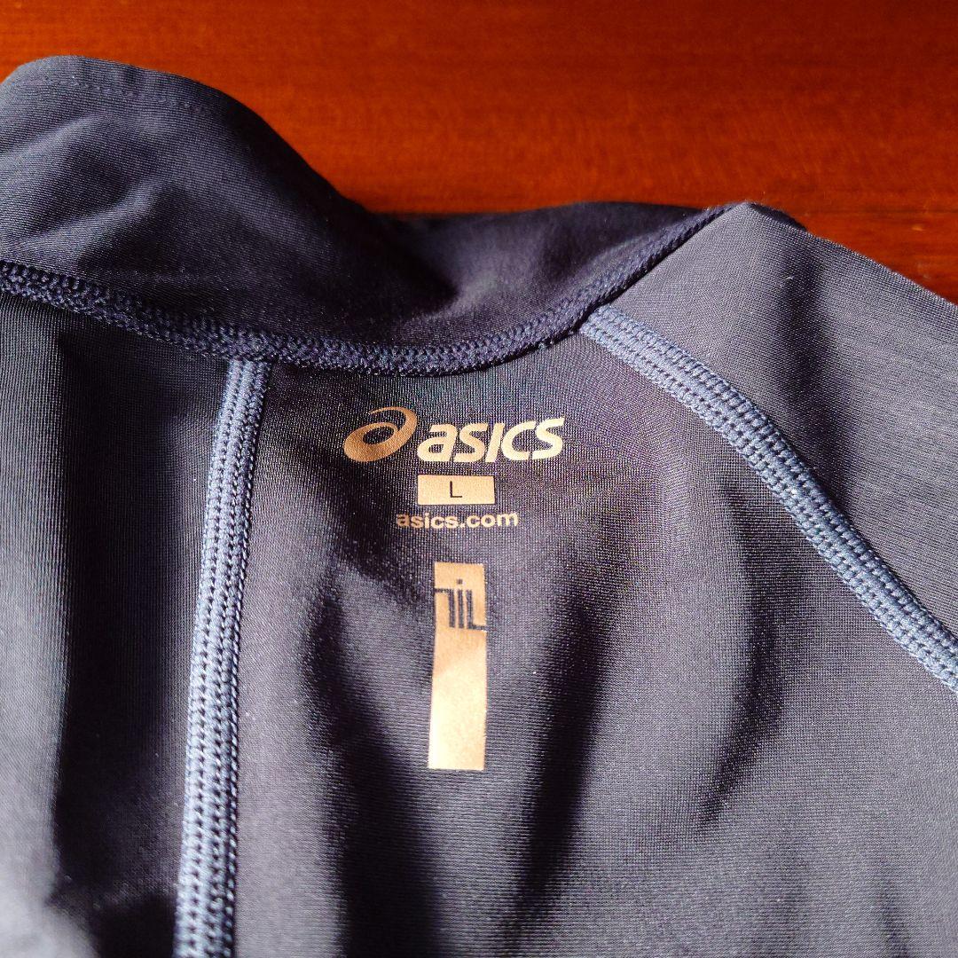 asics 肩バランスレーシングシャツ＆ハムストリングタイツ