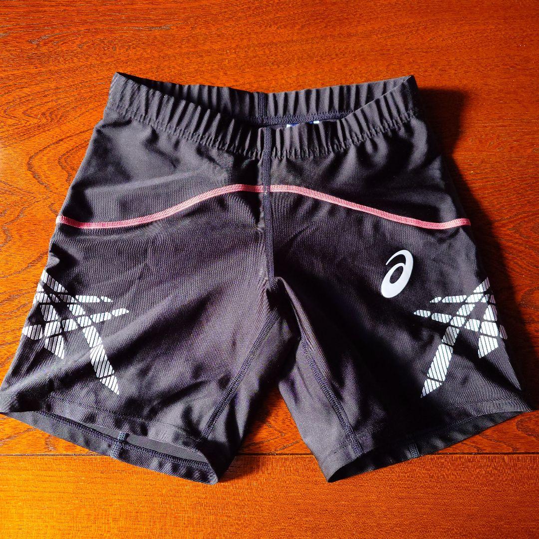 asics 肩バランスレーシングシャツ＆ハムストリングタイツ