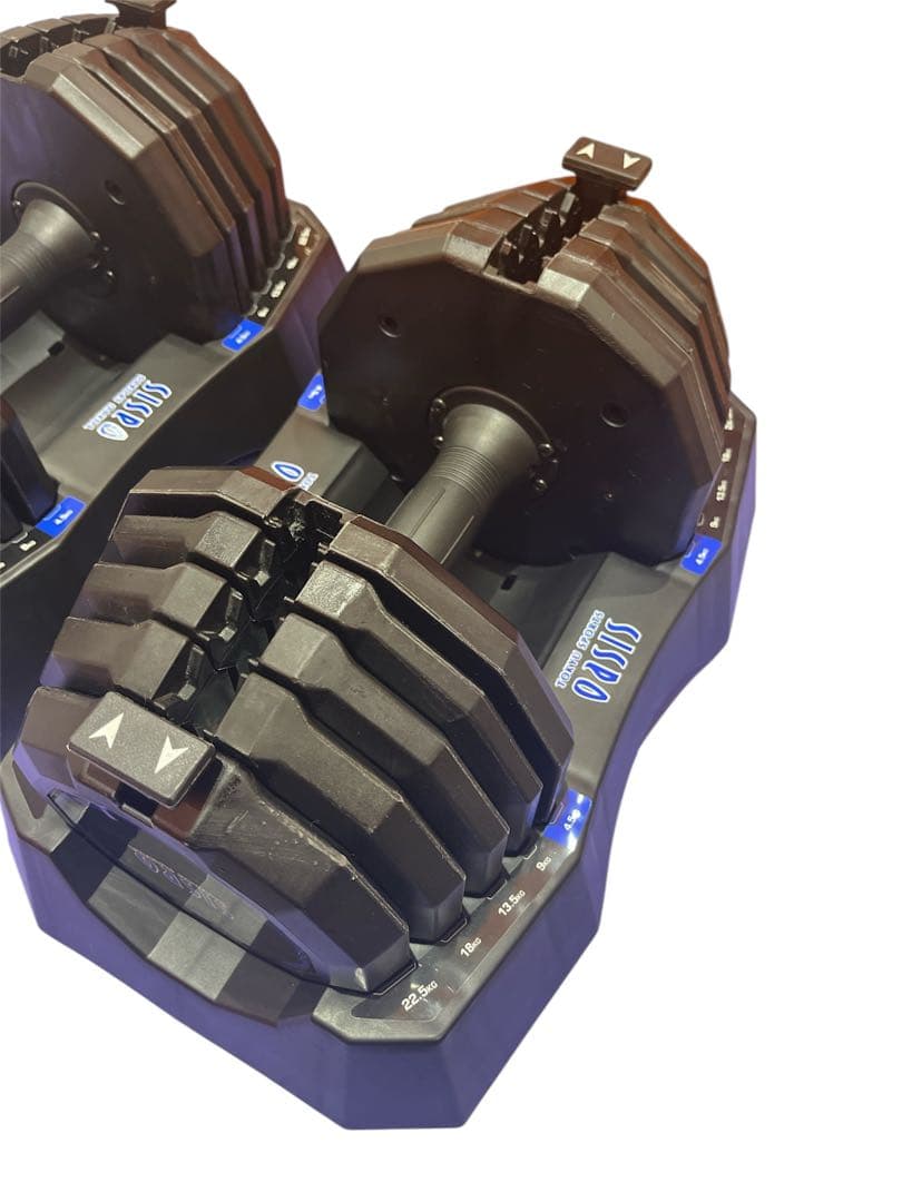 東急スポーツオアシス アジャスタブル ダンベル 22.5kg 可変式 2/2