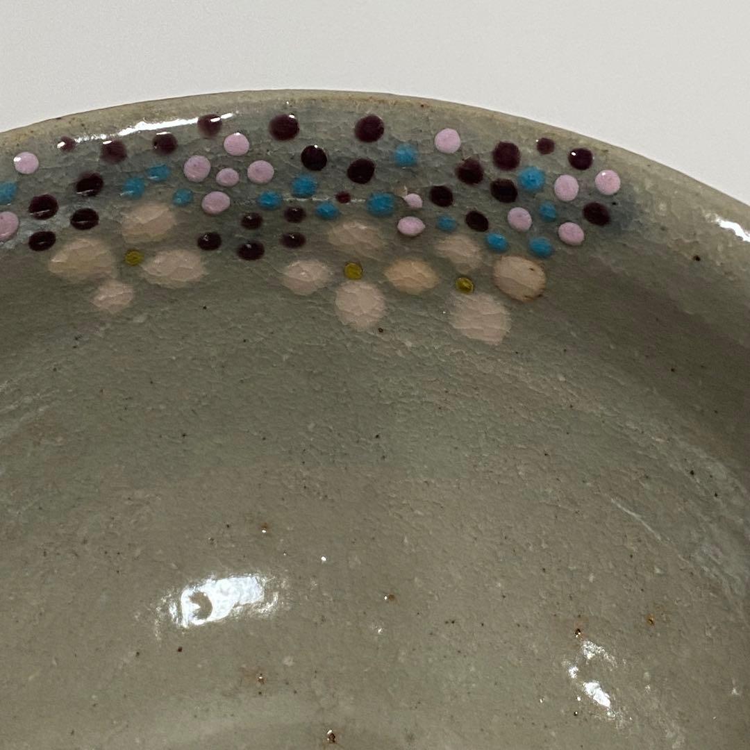 乾山　紫陽花の絵　お茶碗　勝龍寺窯　茶道具