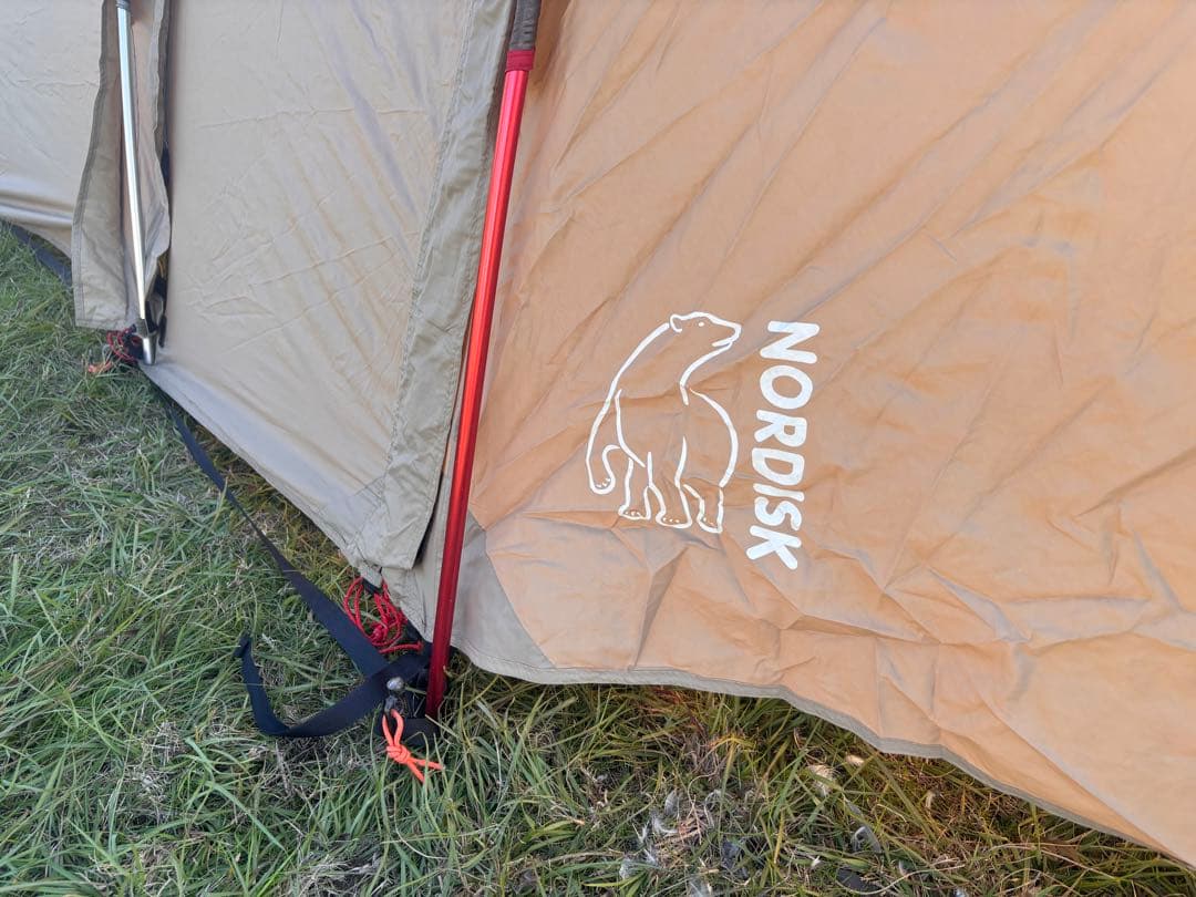 レア 希少旧ロゴ NORDISK piru6 ノルディスクテント