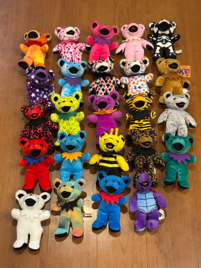 Grateful Dead グレイトフル・デッドベア 24体 限定品