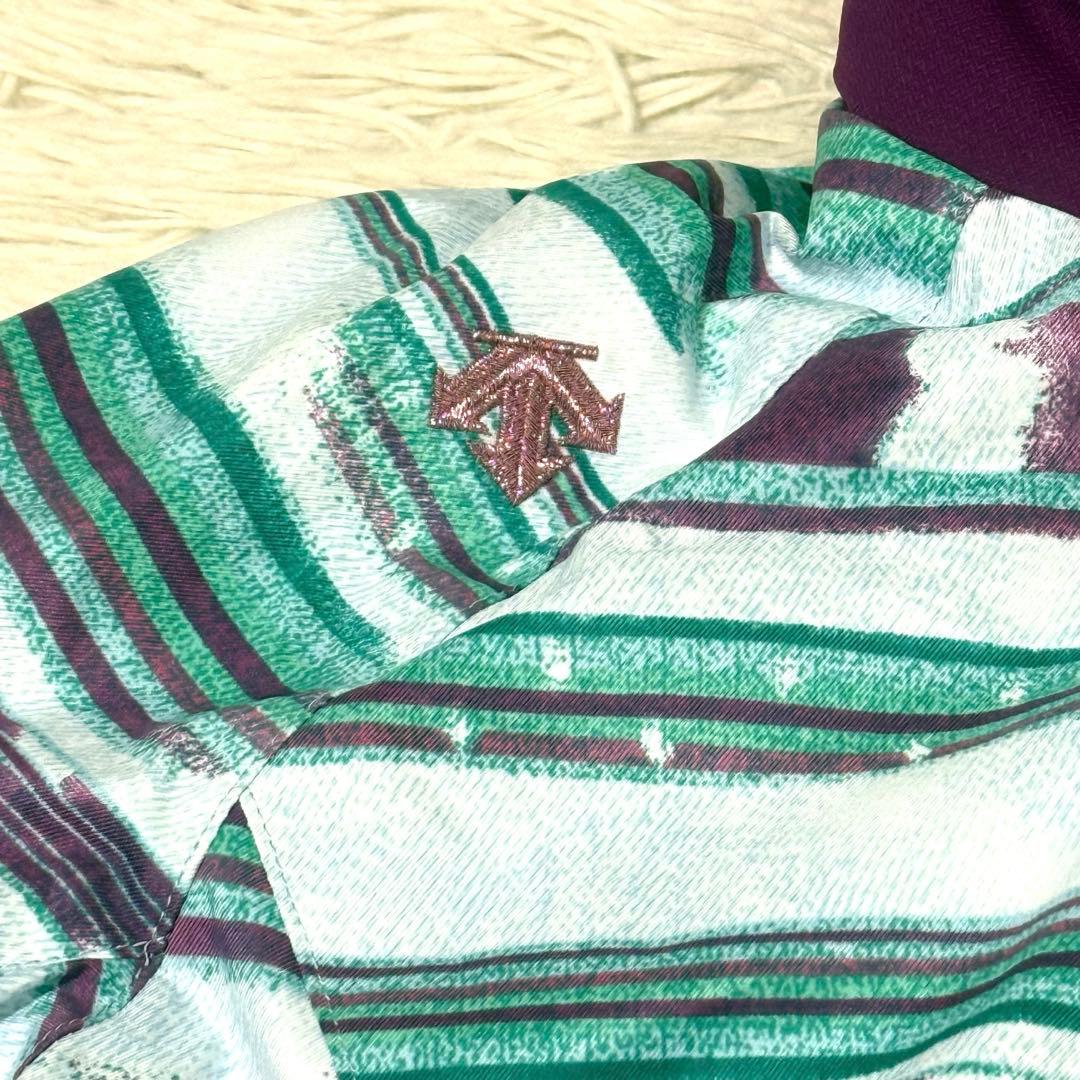 デサント スキーウェア サイズS ヒートナビ 洗える 上下セット 暖かい