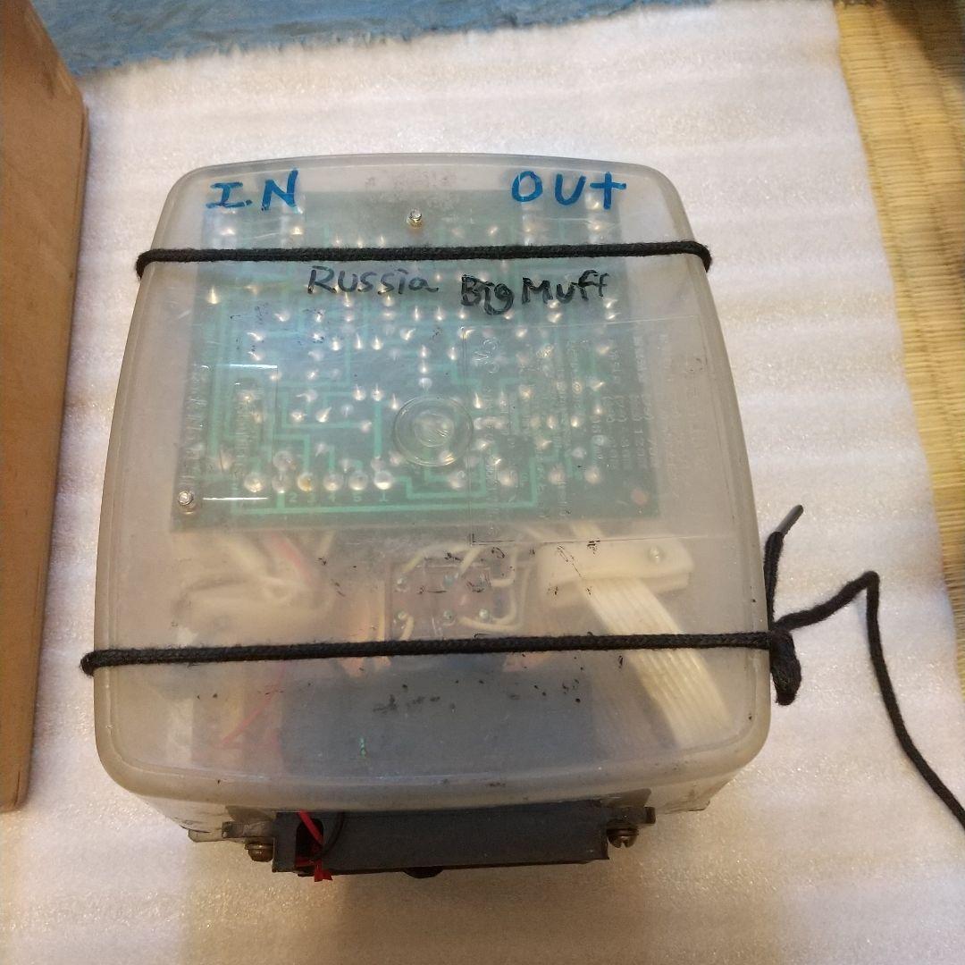 希少 ビンテージ BIG muff ビッグマフ ロシア製 SOVTEK 筐体無し