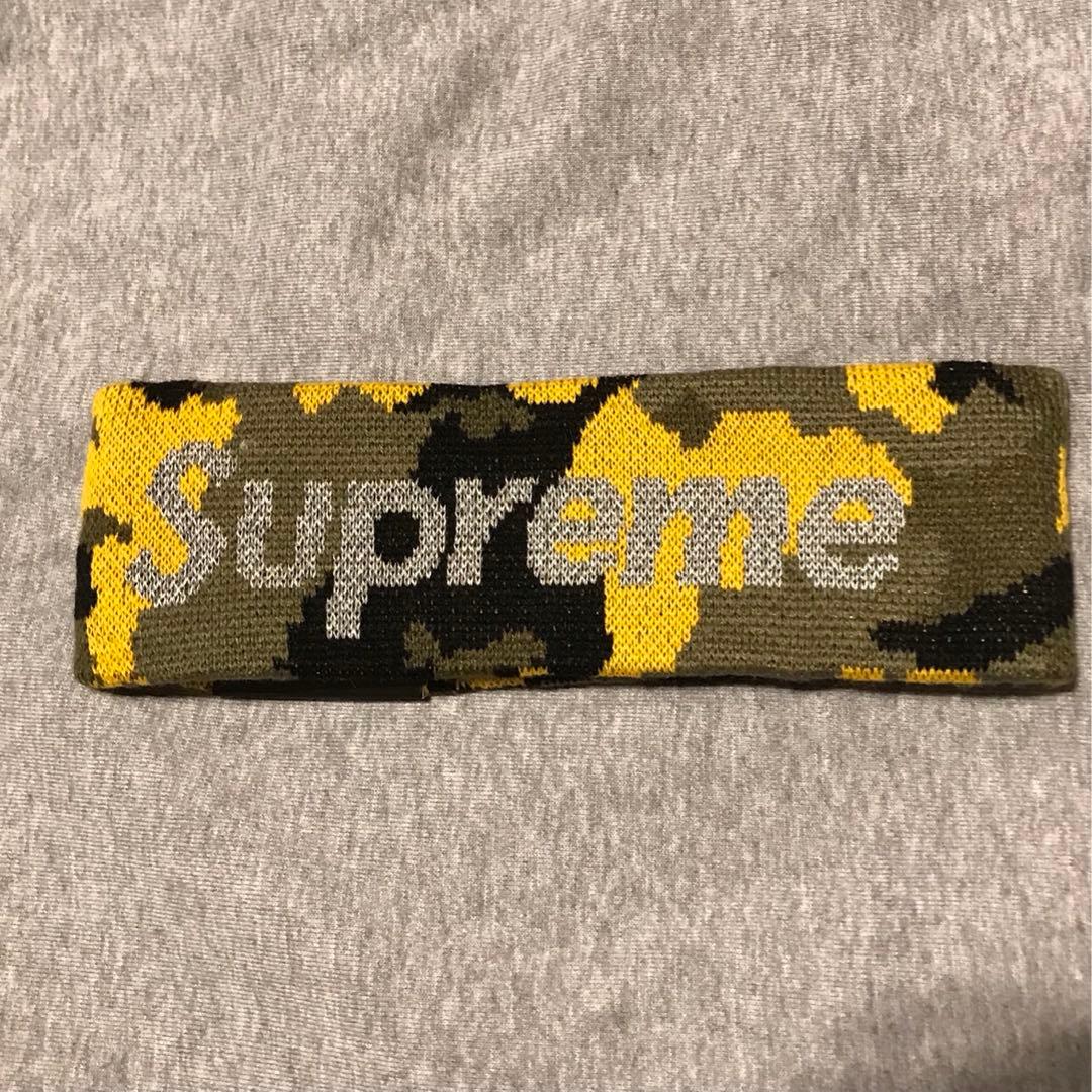 Supreme カモフラージュ ヘッドバンド