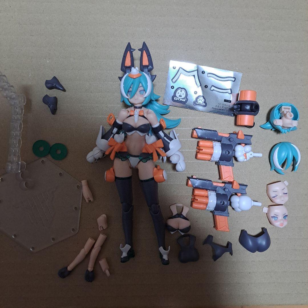 メガミデバイス PUNI☆MOFU ラン 素組み　完成品