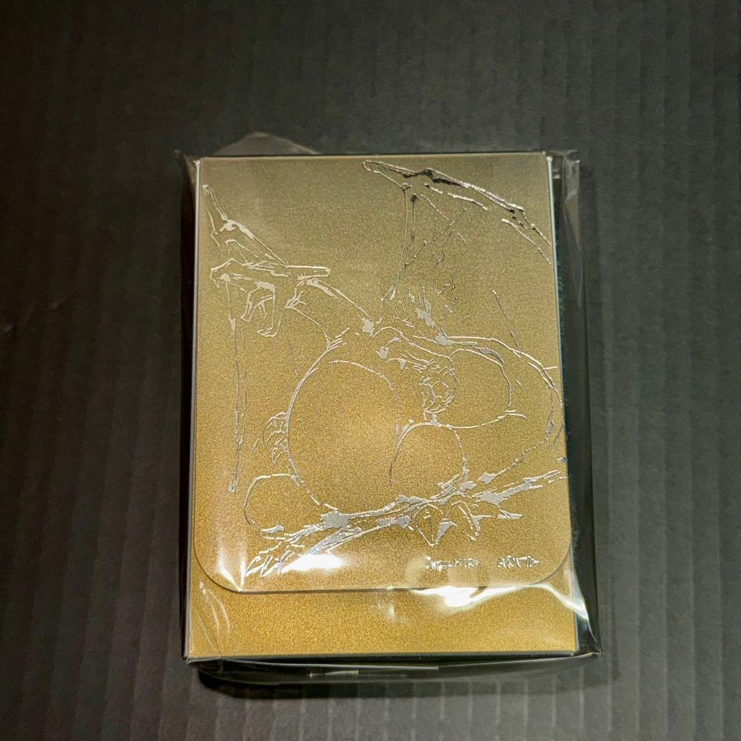 ポケモンカード リザードン 有田満弘 デッキケース 未開封 ゴールド　ポケカ