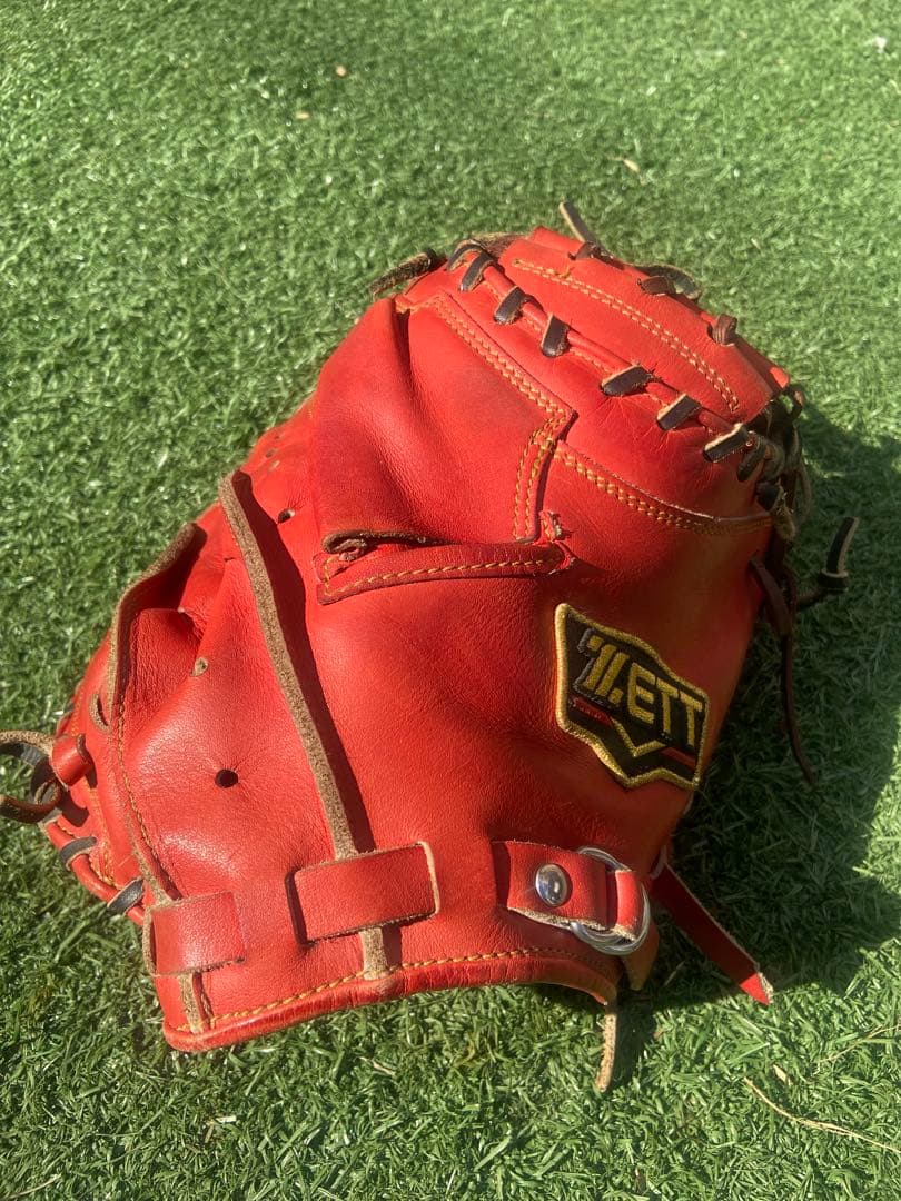 ZETT キャッチャーミット（軟式）プロステイタス　小林誠二モデル