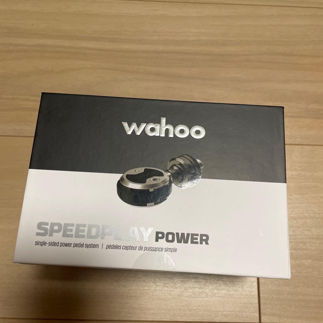 新品未開封Wahoo SPEEDPLAY POWER シングルサイドパワーペダル