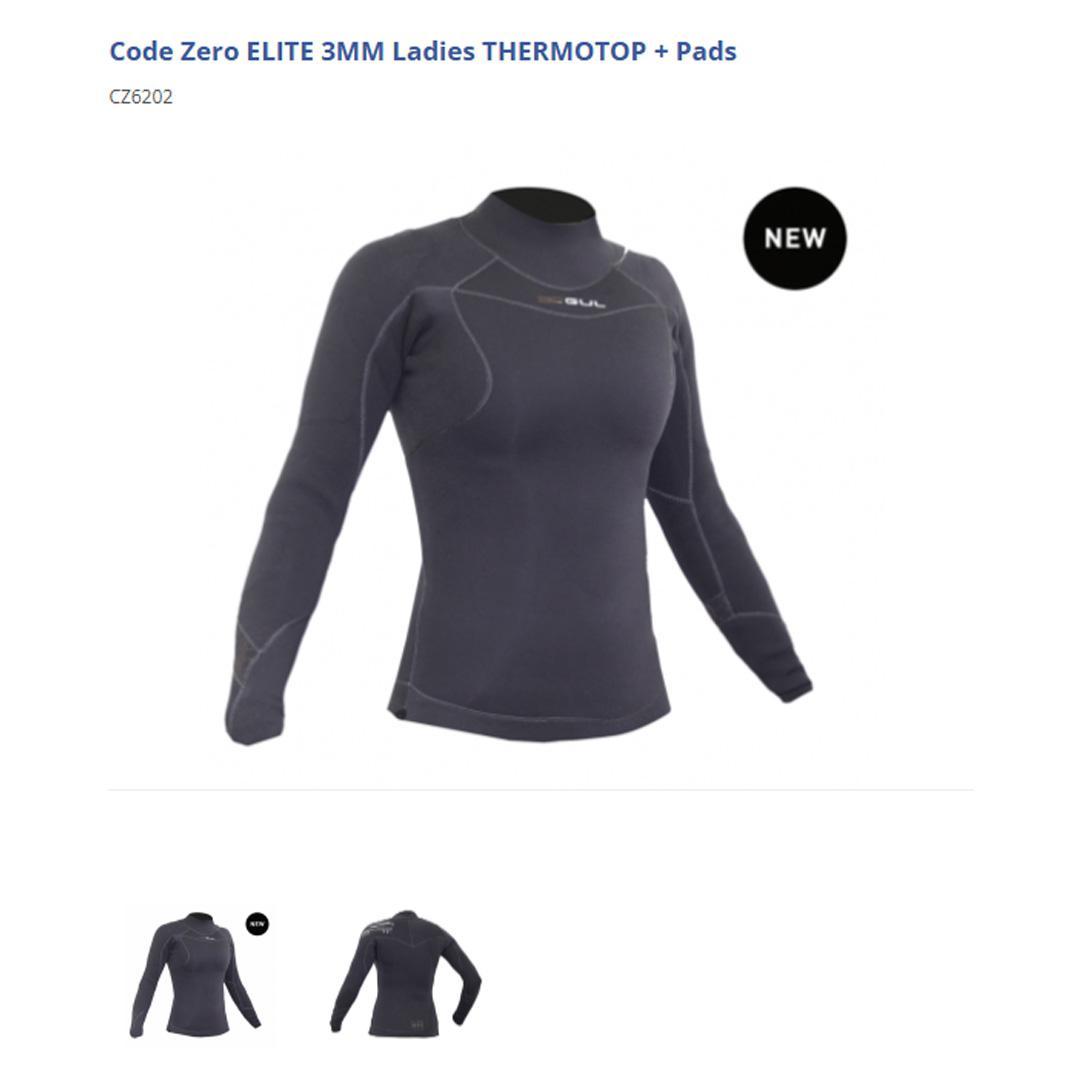 GUL（ガル）ウェットスーツ サーモトップ タッパー 3mm レディース12