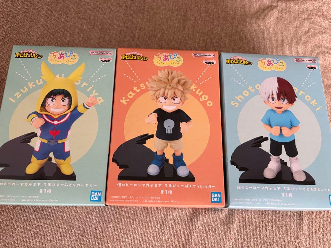 僕のヒーローアカデミア　ちあぴこ　3種セット