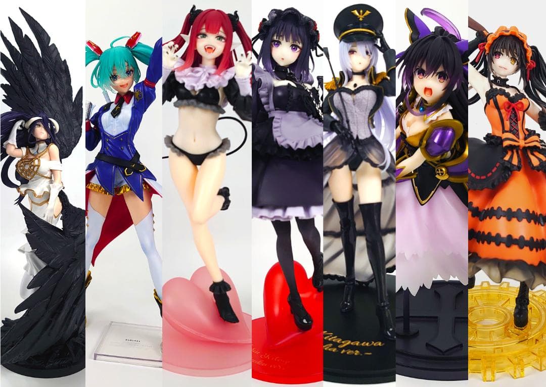 【開封済】EVOLVE AMP＋ T-most フィギュア 7体 セット まとめ