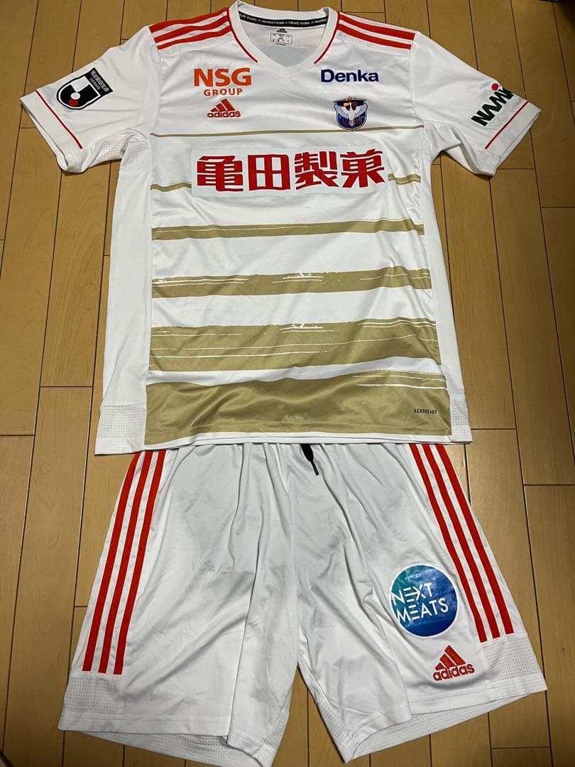 アルビレックス新潟2020年2ndユニフォーム上下セットXOアウェイ