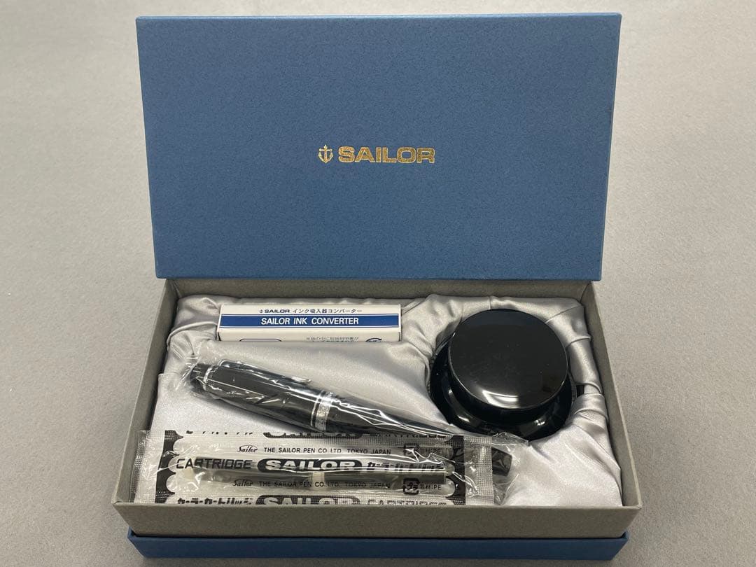 【未使用】セーラー万年筆プロフェッショナルギア21K(H-M)インクセット廃番