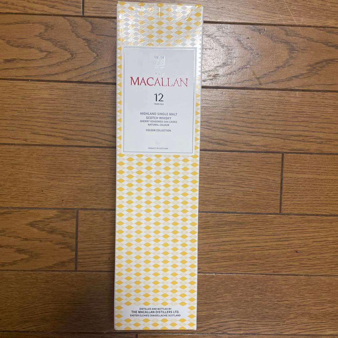 MACALLAN 12年 ハイランドシングルモルトウイスキー　新品未開封品