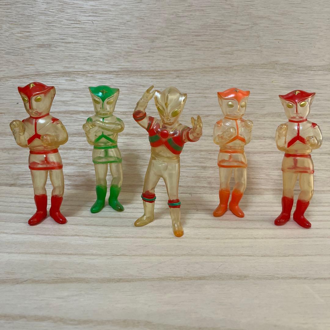 ブルマァク 怪獣シリーズ トリプルファイター 5体