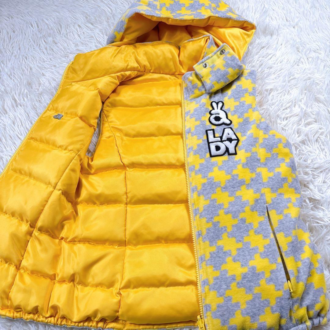 【サイズ36⭐️リバーシブル】アルチビオ　ダウンベスト　ゴルフ　カラフル　美品