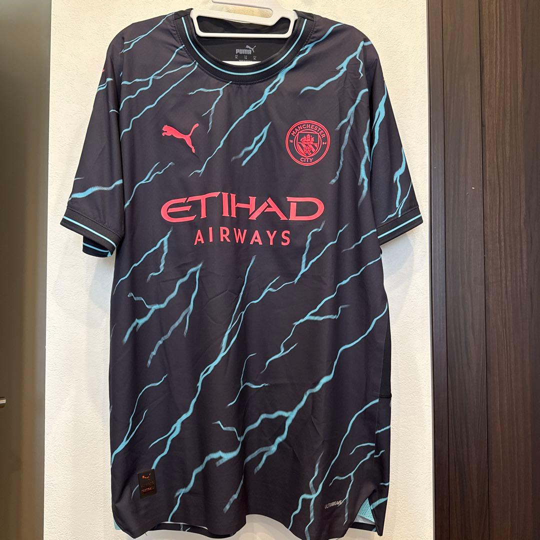 【PUMA】マンチェスターシティ オーセンティックユニフォーム 長谷川唯 XL