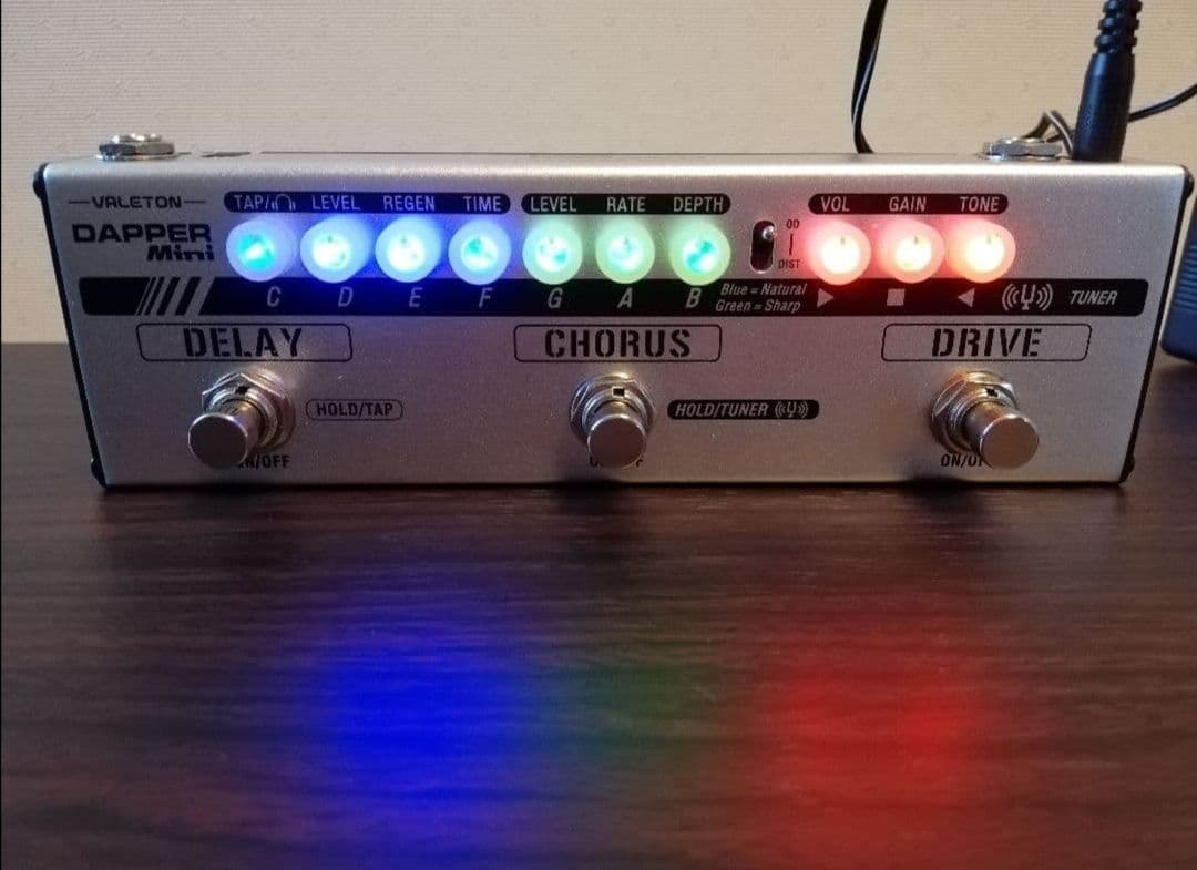Valeton Dapper Mini　バータイプ　マルチエフェクター　美品