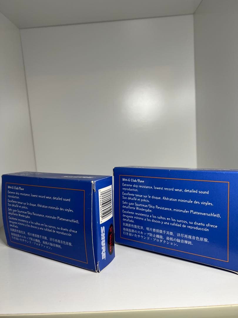 SHURE M44G 2個セット オリジナルモデル レコード針のマスターピース