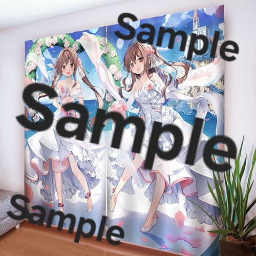 ★C100限定ver★ karory先生 描き下ろしカーテン 蒼海舞香＆蒼海夏音