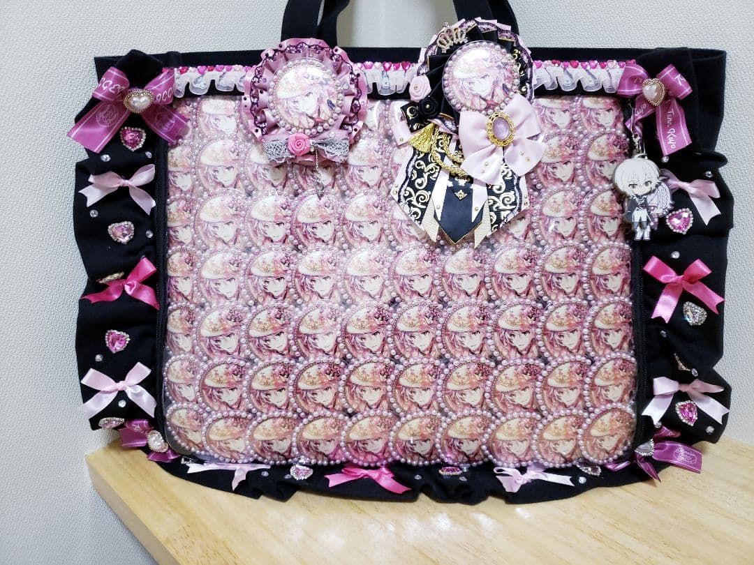 アイナナ 九条天 痛バッグ 5周年 缶バッジ 天 種村有菜 痛バ ハンドメイド