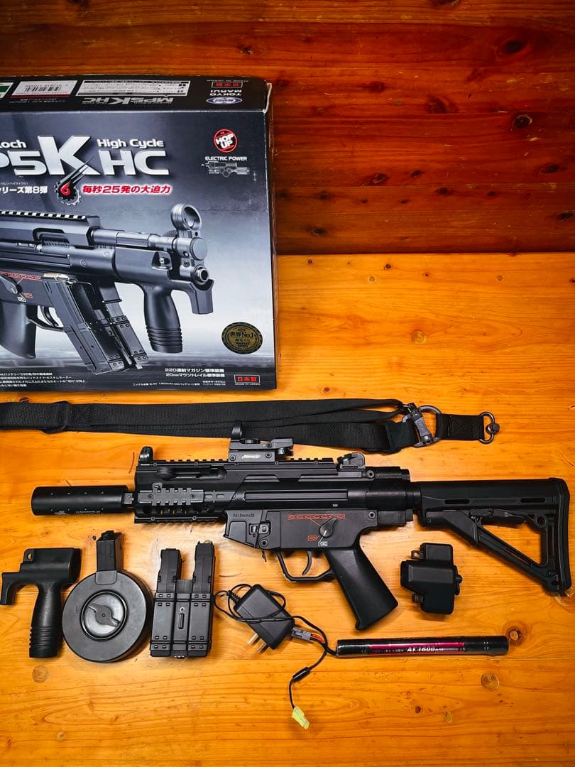 東京マルイMP5kハイサイクル電動ガン