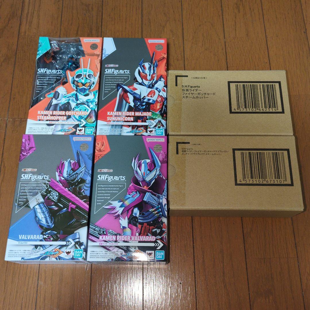 ［未使用品］S.H.figuarts 仮面ライダーガッチャード 6種 まとめ売り