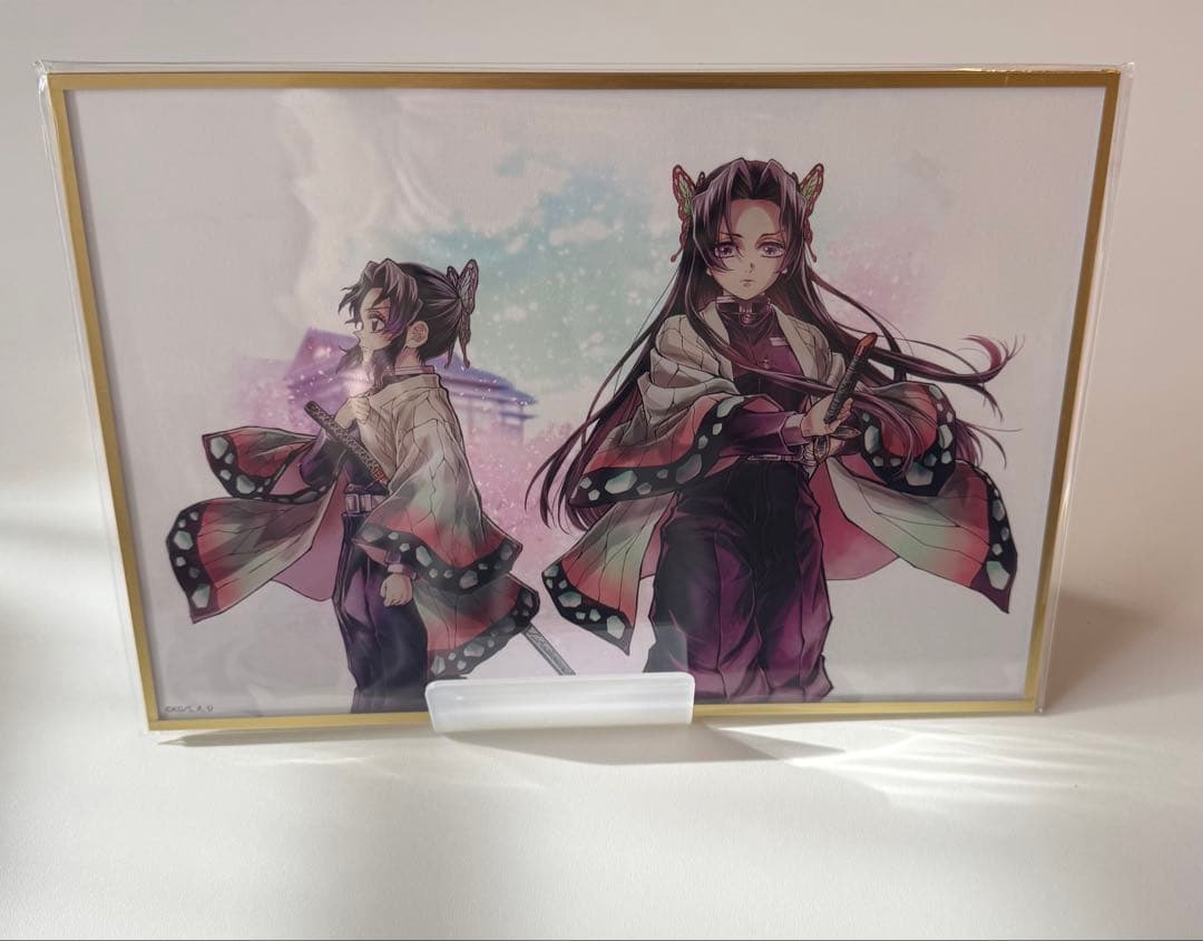 鬼滅の刃Webショップくじ B賞 アクリル色紙 しのぶ＆カナエ