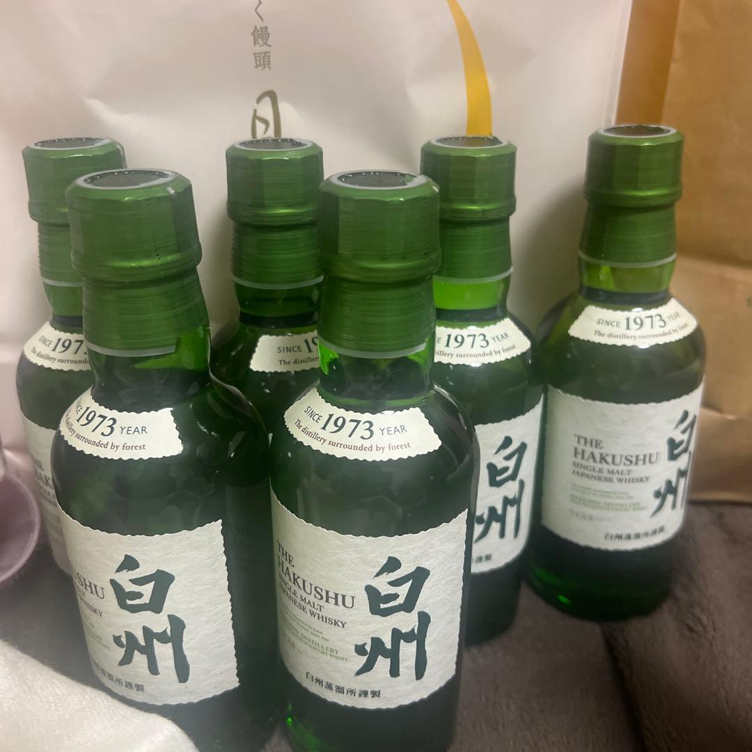 山崎 .白州 シングルモルトウイスキー 180ml