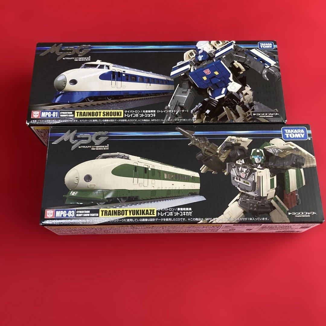 【2点セット】 TRAINBOT トランスフォーマーマスターピース