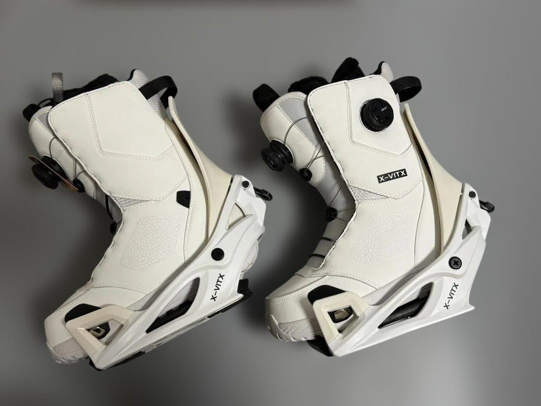 男性用 スノーボード ブーツ＋クイックエントリー バインディング セット