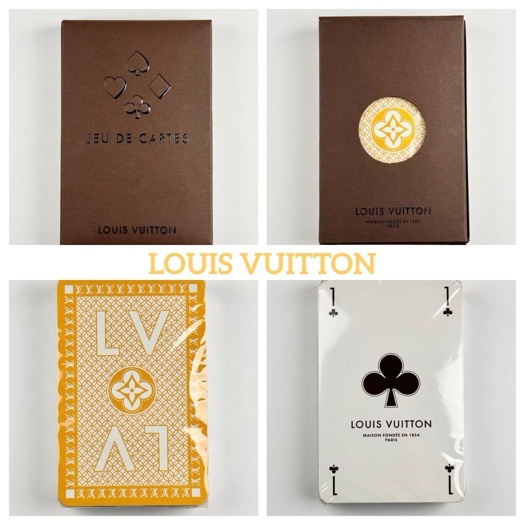 【新品 未使用】Louis Vuitton ルイヴィトン トランプ 黄色 希少