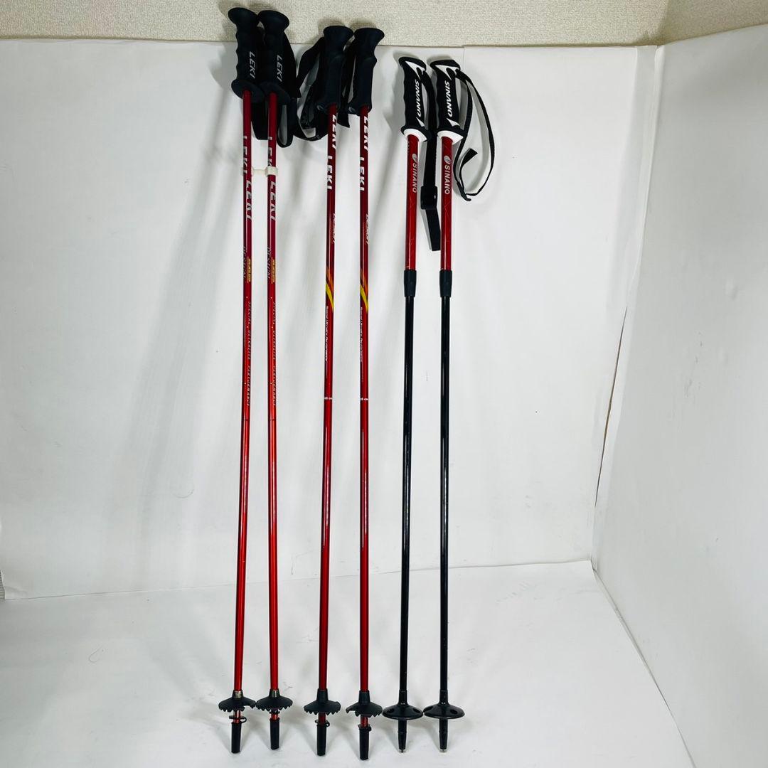 LEKI SINANO スキーストック まとめ売り