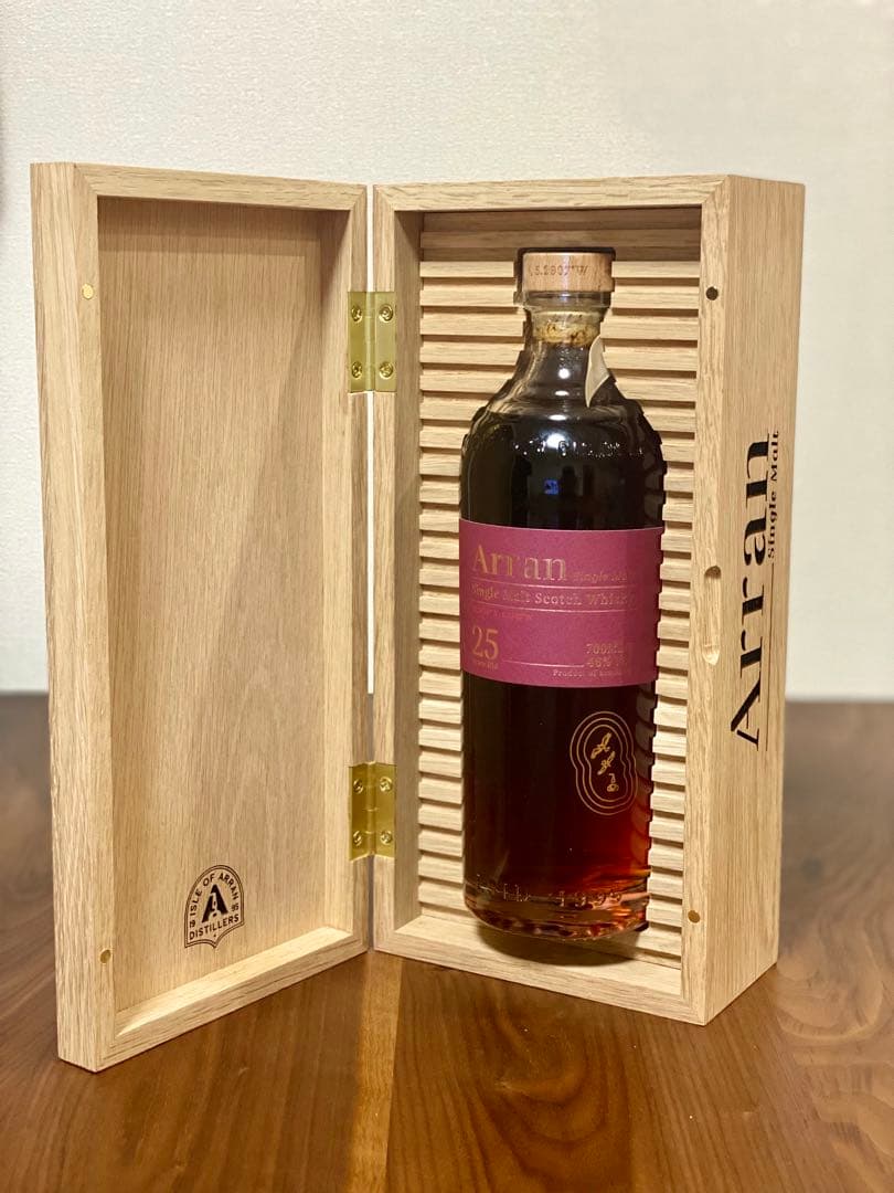 Arran 25年 シングルモルトウイスキー 700ml