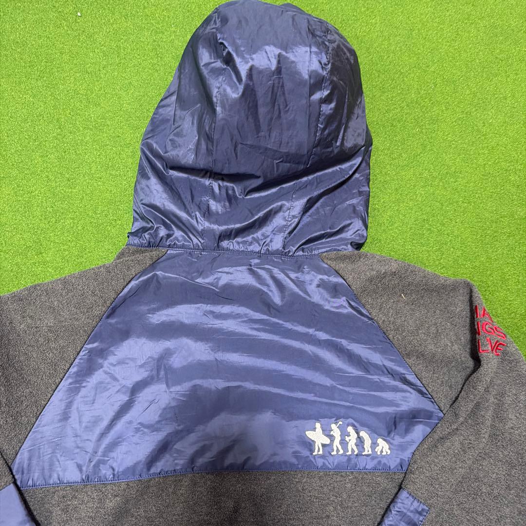 rough&swell フリース　ピークフーディー　PEAK HOODIE