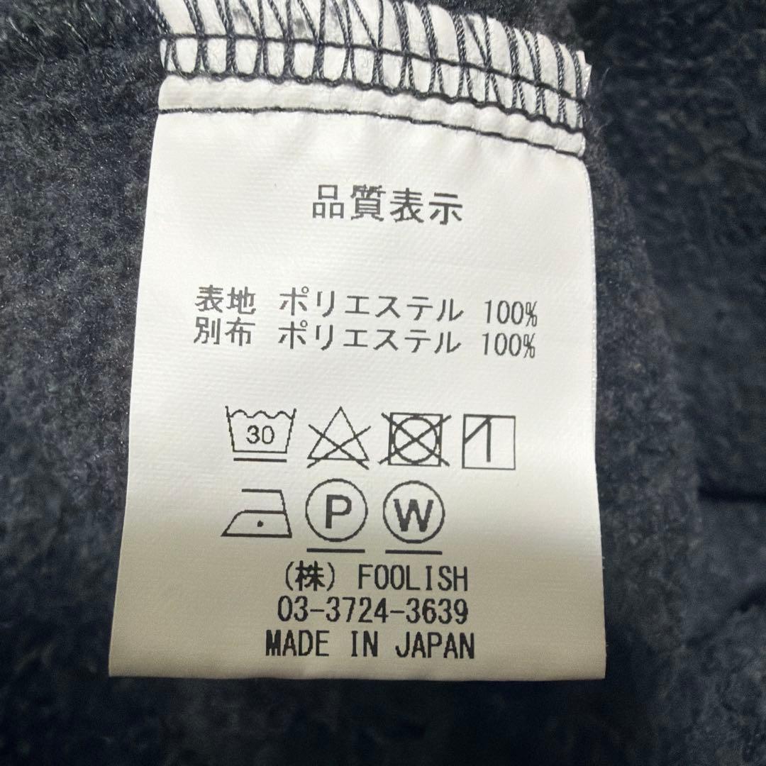 rough&swell フリース　ピークフーディー　PEAK HOODIE