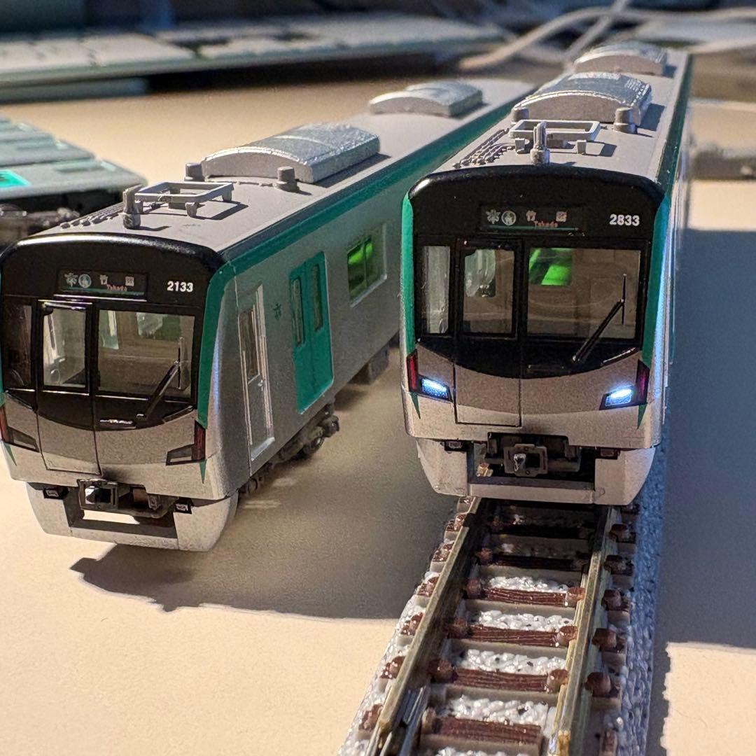 TOMYTEC 鉄コレ 京都市交通局 烏丸線 20系 6両 点灯化　即日発送！