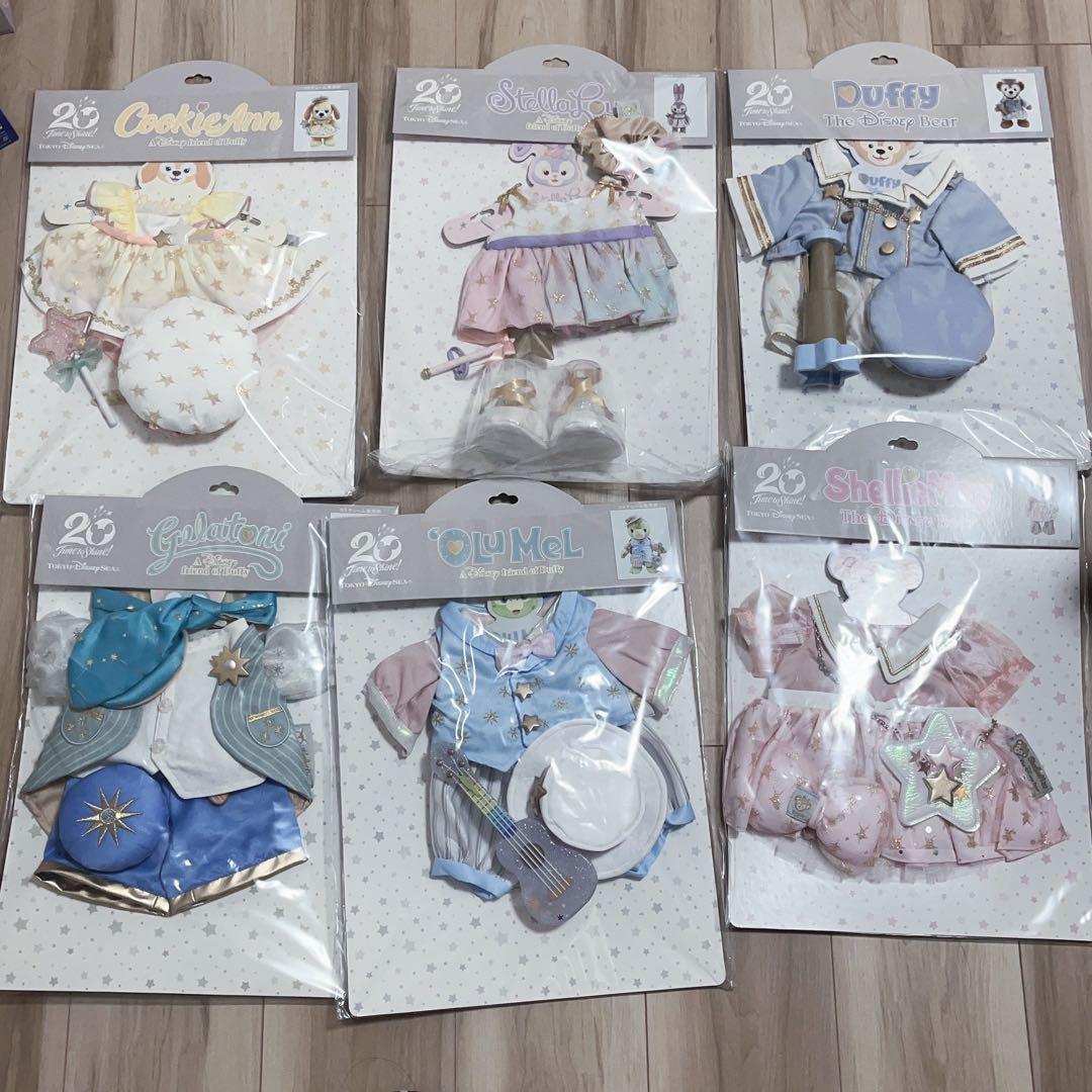 ディズニーシー　ダッフィー　ジェラトーニ　コスチューム