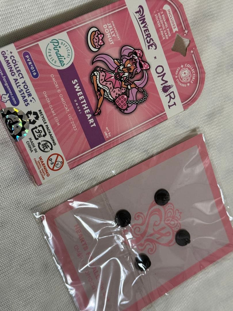 OMORI スイートハート ピンバッジ コースター セット 5点