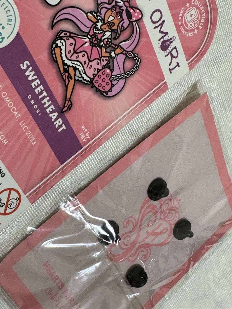 OMORI スイートハート ピンバッジ コースター セット 5点